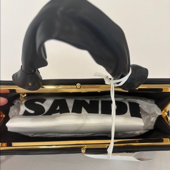 NWT Jil Sander rafia goji tote bag size small. - Picture 6 of 7